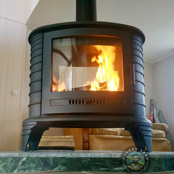 Монтаж печь-камина Kratki KOZA K8 T